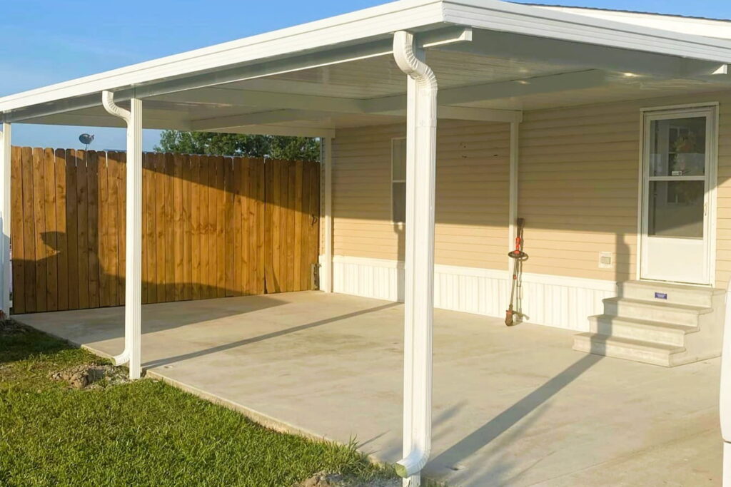 Carport installation